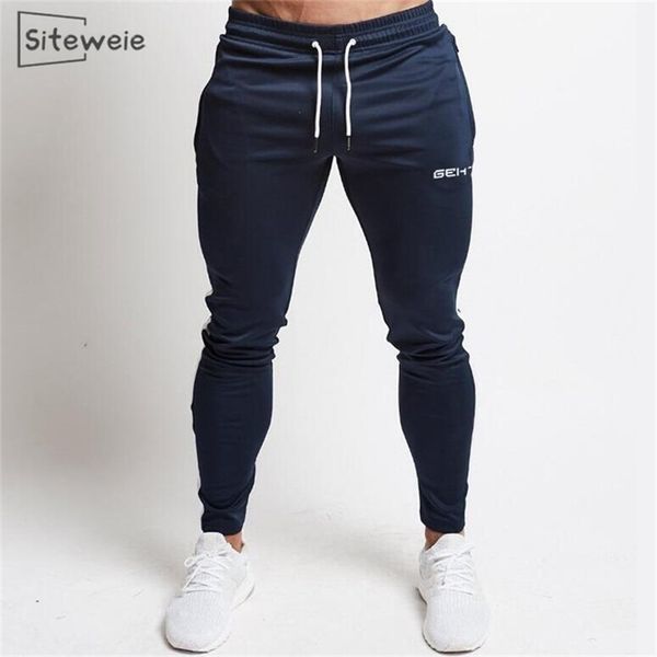 siteweie sportswear fitness pants men gyms skinny sweatpants outdoor cotton track pant bottom jogger workout trousers lj201217, Black
siteweie sportswear fitness pants men gyms skinny sweatpants outdoor cotton track pant bottom jogger workout trousers lj201217, Black