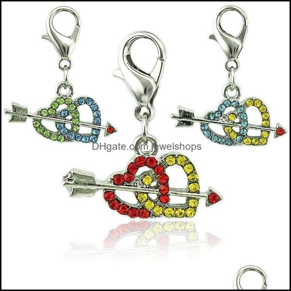 jinglang classic lobster clasp charms dangle mix color arrow through double heart diy for jewelry making accessories drop delivery 2021 find, Bronze;silver
jinglang classic lobster clasp charms dangle mix color arrow through double heart diy for jewelry making accessories drop delivery 2021 find, Bronze;silver