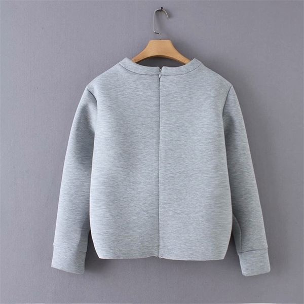 twotwinstyle patchwork applique women's sweatshirt o neck long sleeve oversized pullovers female autumn winter fashion 201203, Black
twotwinstyle patchwork applique women's sweatshirt o neck long sleeve oversized pullovers female autumn winter fashion 201203, Black
