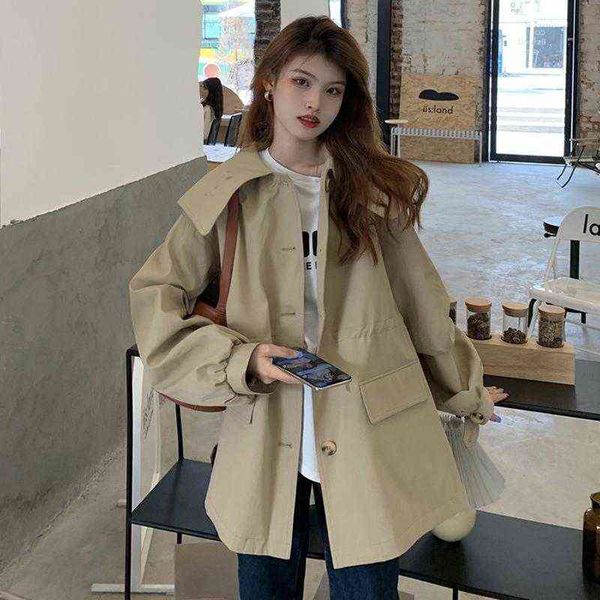 women's trench coats ftlzz spring autumn female casual solid color drawstring jacket women high street sailor collar single breasted t2, Tan;black
women's trench coats ftlzz spring autumn female casual solid color drawstring jacket women high street sailor collar single breasted t2, Tan;black