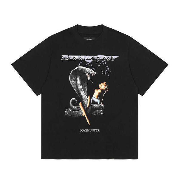 designer meichao express funny snake cartoon man print american high street casual loose men's and women's short sleeve t-shirt su, White;black
designer meichao express funny snake cartoon man print american high street casual loose men's and women's short sleeve t-shirt su, White;black