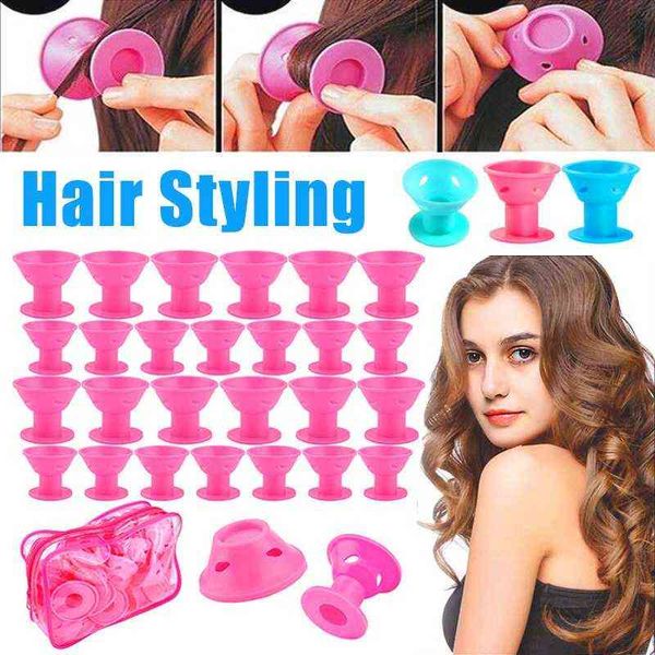 hair curler 10/20/40 pcs silicone rollers no heat clip soft rubber curlers diy twisted styling tools magic care set 220304
hair curler 10/20/40 pcs silicone rollers no heat clip soft rubber curlers diy twisted styling tools magic care set 220304