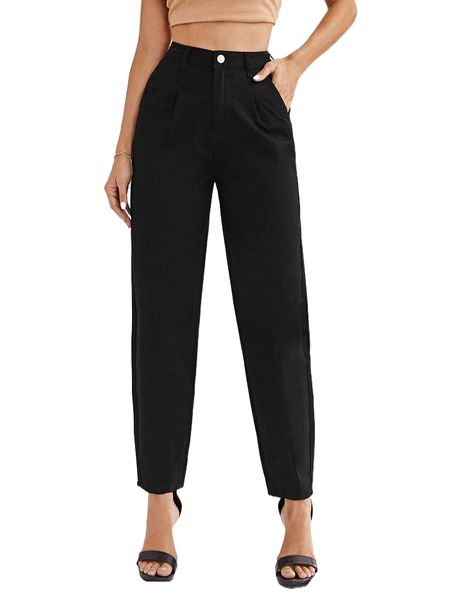 high waist fold pleat mom jeans g6gw#, Blue