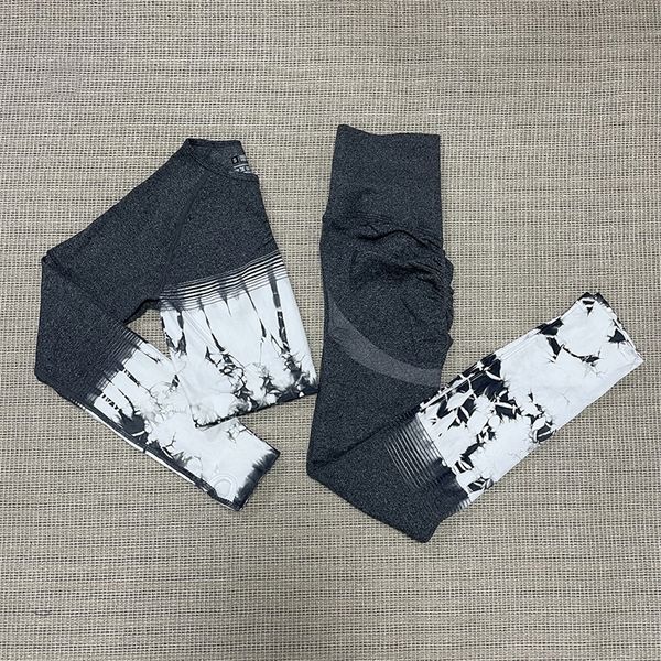 dyeing seamless yoga set women gym fitness clothing sportswear sports high waist gym leggings sports suits yoga suits 220507, Gray
dyeing seamless yoga set women gym fitness clothing sportswear sports high waist gym leggings sports suits yoga suits 220507, Gray