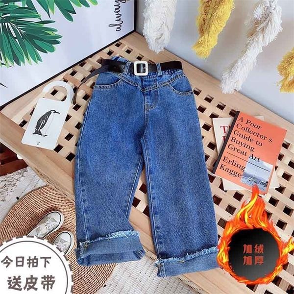spring autumn girls fashion wide leg jeans pant with belt baby kids children denim trousers 220808, Blue
spring autumn girls fashion wide leg jeans pant with belt baby kids children denim trousers 220808, Blue