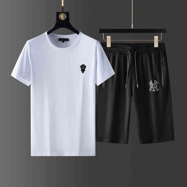 men's tracksuits fashion brand round neck casual suit men's summer fashion loose mercerized cotton short sleeve t-shirt shorts wit, Gray
men's tracksuits fashion brand round neck casual suit men's summer fashion loose mercerized cotton short sleeve t-shirt shorts wit, Gray