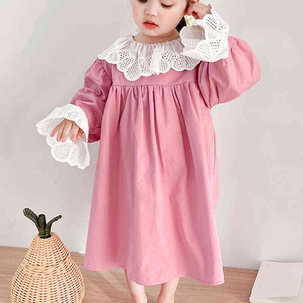 new spring autumn korean style puff sleeve dress loose casual dress princess dress girl clothes for 2-6 years l220715, Red;yellow
new spring autumn korean style puff sleeve dress loose casual dress princess dress girl clothes for 2-6 years l220715, Red;yellow