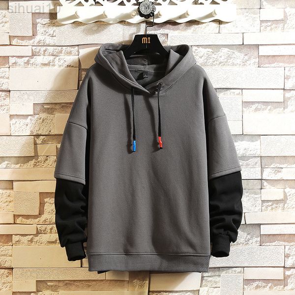 brand men sweaters 2022 spring autumn solid patchwork man casual hoodies sweatshirts men color hoodies sweatshirt l220730, Black
brand men sweaters 2022 spring autumn solid patchwork man casual hoodies sweatshirts men color hoodies sweatshirt l220730, Black
