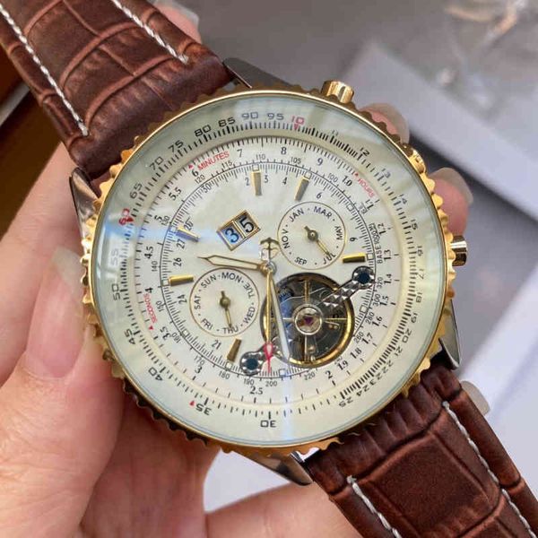luxury watches for men mechanics wristwatch platform large flywheel mechanical watch century brand designer watch, Slivery;brown
luxury watches for men mechanics wristwatch platform large flywheel mechanical watch century brand designer watch, Slivery;brown
