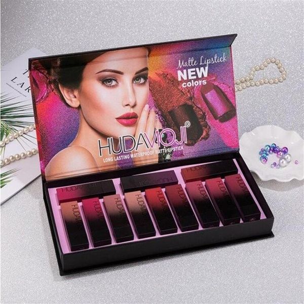 factory derict makeup huda moji 12 color lipstick set non-stick cup long lasting waterproof matte lipstick269b
factory derict makeup huda moji 12 color lipstick set non-stick cup long lasting waterproof matte lipstick269b