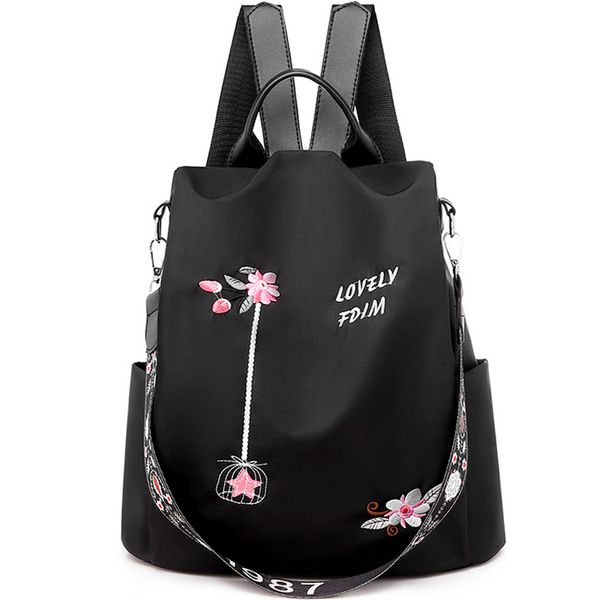 embroidery waterproof oxford women backpack anti theft s school bag large capacity 220817
embroidery waterproof oxford women backpack anti theft s school bag large capacity 220817