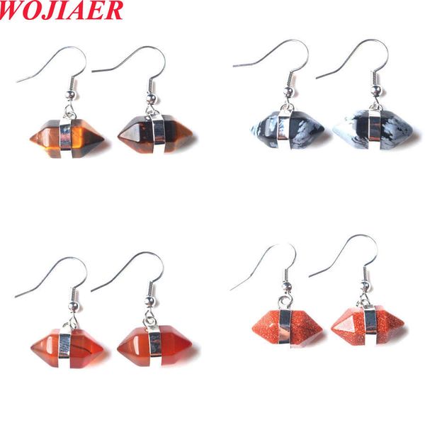 Vintage Hexagonal Dangle Natural Sodalite Turquoises Stone Earrings Women Girls Charm Family Friends Party Jewelry Gift BO991
Vintage Hexagonal Dangle Natural Sodalite Turquoises Stone Earrings Women Girls Charm Family Friends Party Jewelry Gift BO991