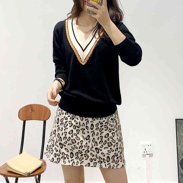 women's sweaters knitwear women's long sleeved spring and autumn v-neck color contrast small fragrance sweater thin fashion mori z, White;black
women's sweaters knitwear women's long sleeved spring and autumn v-neck color contrast small fragrance sweater thin fashion mori z, White;black