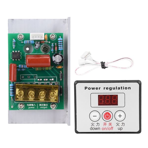 6000w scr digital voltage regulator speed control dimmer thermostat ac 220v
6000w scr digital voltage regulator speed control dimmer thermostat ac 220v