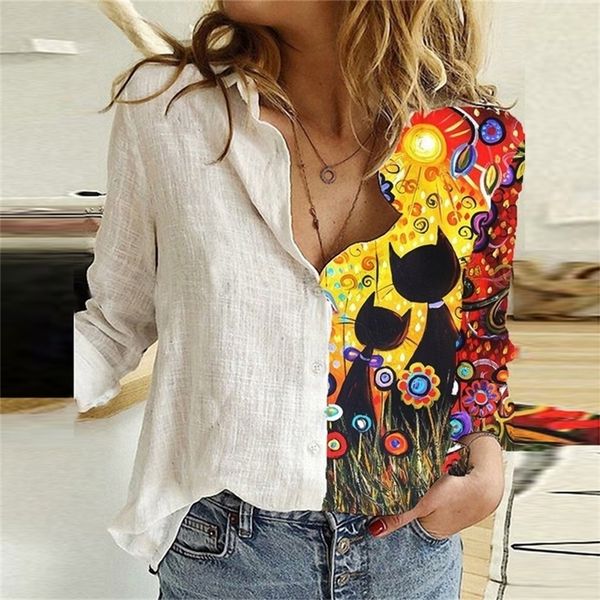 women's fashion loose v-neck all-match shirts linen retro printed long-sleeve streetwear shirt casual long sleeve tshirts s- 210317, White
women's fashion loose v-neck all-match shirts linen retro printed long-sleeve streetwear shirt casual long sleeve tshirts s- 210317, White