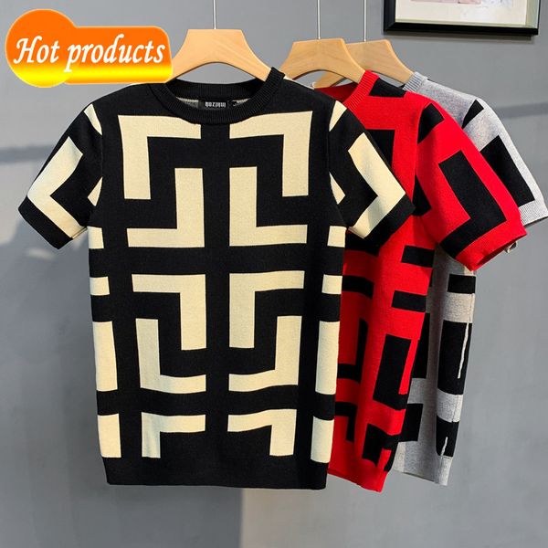 factory direct selling tide brand clothes wholesale spring slim fit men's fashion knitted short sleeved t-shirt young trend contrast bo, White;black
factory direct selling tide brand clothes wholesale spring slim fit men's fashion knitted short sleeved t-shirt young trend contrast bo, White;black