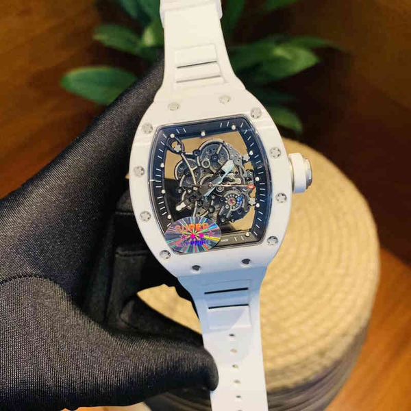 2022 white richa milles mens automatic mechanical watch ceramic hollow out personalized fashion luminous tape waterproof h07c, Slivery;brown
2022 white richa milles mens automatic mechanical watch ceramic hollow out personalized fashion luminous tape waterproof h07c, Slivery;brown