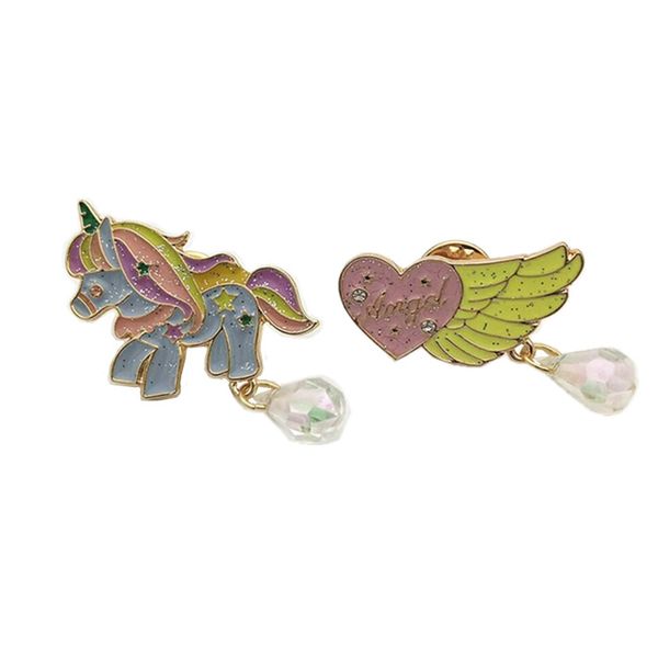 cartoon cute fairy tale unicorn horse heart wing metal brooch pins button pins fashion jewelry wholesale, Blue
cartoon cute fairy tale unicorn horse heart wing metal brooch pins button pins fashion jewelry wholesale, Blue