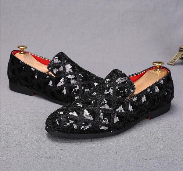 dress shoes elegant men's unique design mens velvet loafers italian office men formal size: eu39-43, Black
dress shoes elegant men's unique design mens velvet loafers italian office men formal size: eu39-43, Black