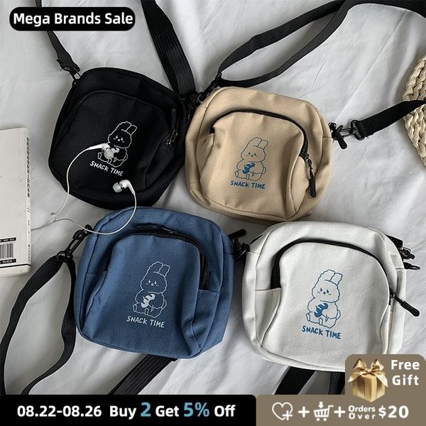 evening bags cute rabbit canvas women small crossbody bag casual student girls m 220823
evening bags cute rabbit canvas women small crossbody bag casual student girls m 220823