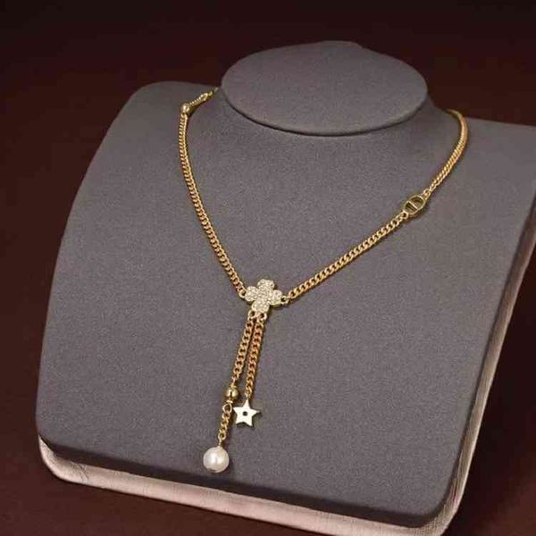 d home di home diamond clover necklace pearl simple fashion jewelry bracelet2022 brand trend fashion design versatile ladies necklace stud e, Black
d home di home diamond clover necklace pearl simple fashion jewelry bracelet2022 brand trend fashion design versatile ladies necklace stud e, Black
