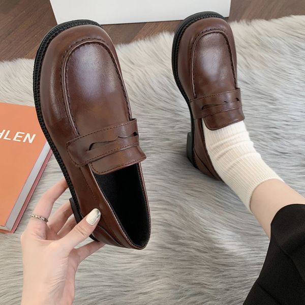 brown black punk platform women loafers round toe y heel vintage shoe slip on flats shoe zapatos de mujer 220613
brown black punk platform women loafers round toe y heel vintage shoe slip on flats shoe zapatos de mujer 220613