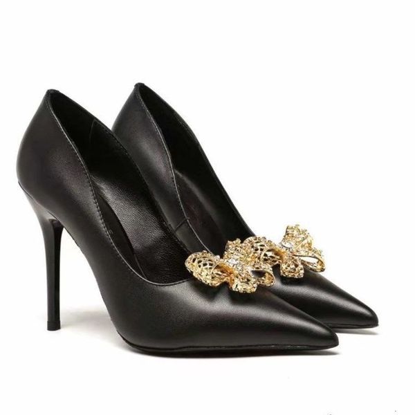 dress shoes high heeled shoes female medusa spring and autumn style shallow mouth leather pointed anti slip bow tie thin heel fashion list t, Black
dress shoes high heeled shoes female medusa spring and autumn style shallow mouth leather pointed anti slip bow tie thin heel fashion list t, Black