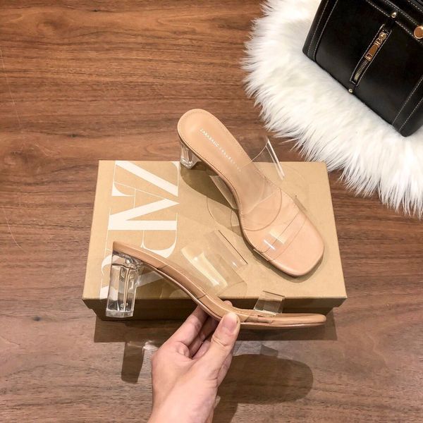 women sandal slipper high heel women's fashion pump transparent heel clear vinyl heels on carousell with box, Black
women sandal slipper high heel women's fashion pump transparent heel clear vinyl heels on carousell with box, Black