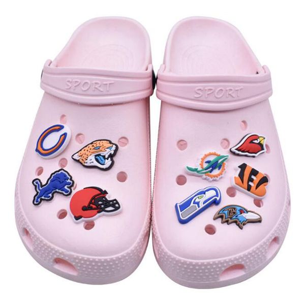 fast delivery wholesale sports team shoe charms designer basketball teams croc shoes charms for clog, White;pink
fast delivery wholesale sports team shoe charms designer basketball teams croc shoes charms for clog, White;pink