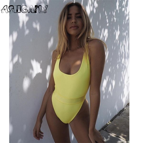 2020 solid 1pc swimsuit women swimsuit sport bodysuit 1pc bathing suit backless beachwear monokini summer swim t200708, White;black
2020 solid 1pc swimsuit women swimsuit sport bodysuit 1pc bathing suit backless beachwear monokini summer swim t200708, White;black