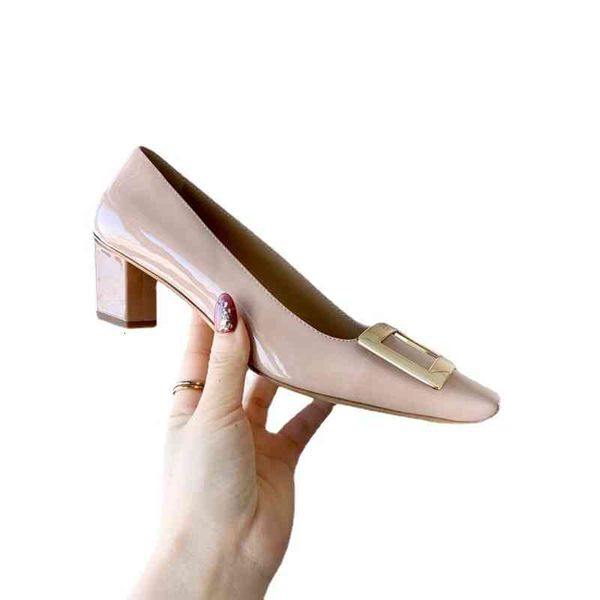 dress shoes rv square heel women's shoes patent leather classic buckle wedding professional ol middle high s work, Black
dress shoes rv square heel women's shoes patent leather classic buckle wedding professional ol middle high s work, Black