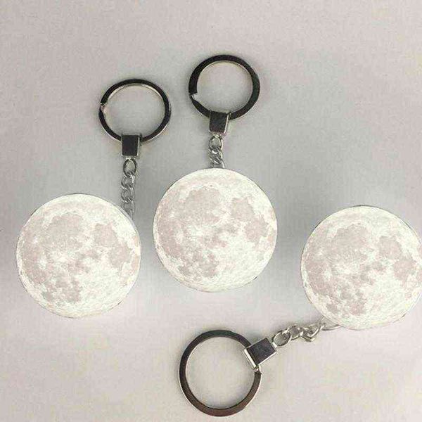 creative moon night light with led touch switch keychains portable 3d printing round moon keychain night light accessories aa220318, Silver
creative moon night light with led touch switch keychains portable 3d printing round moon keychain night light accessories aa220318, Silver