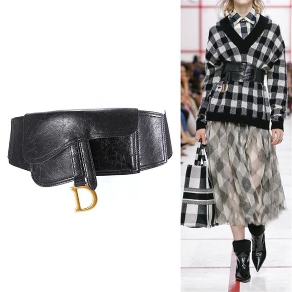 runway designer fashion pu leather black belt letter d elastic stretch waistband pocket wide dress belts girdl women chic247e, Black;brown
runway designer fashion pu leather black belt letter d elastic stretch waistband pocket wide dress belts girdl women chic247e, Black;brown
