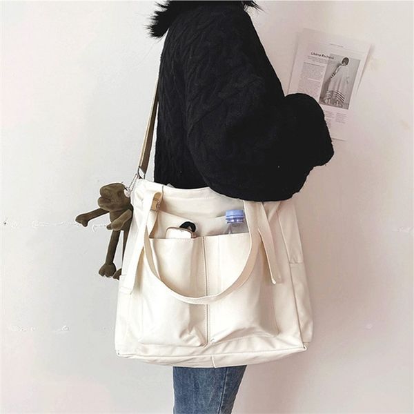 female bag shoppers simple fashion zipper handbags shoulder waterproof large capacity tote bags women's crossbody 220602
female bag shoppers simple fashion zipper handbags shoulder waterproof large capacity tote bags women's crossbody 220602