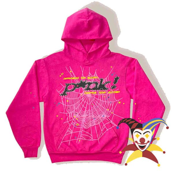 red sp5der young thug 555555 hooded hoodie men women quality foam print spider web pullover, Black
red sp5der young thug 555555 hooded hoodie men women quality foam print spider web pullover, Black