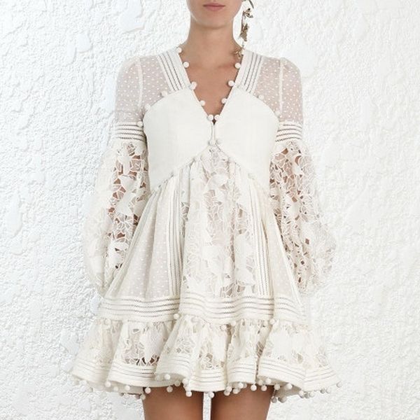 spring autumn deep v neck lace beach mini dress sukienki patchwork embroidery party dress vestidos verano robe femme jurken y200805, Black;pink
spring autumn deep v neck lace beach mini dress sukienki patchwork embroidery party dress vestidos verano robe femme jurken y200805, Black;pink