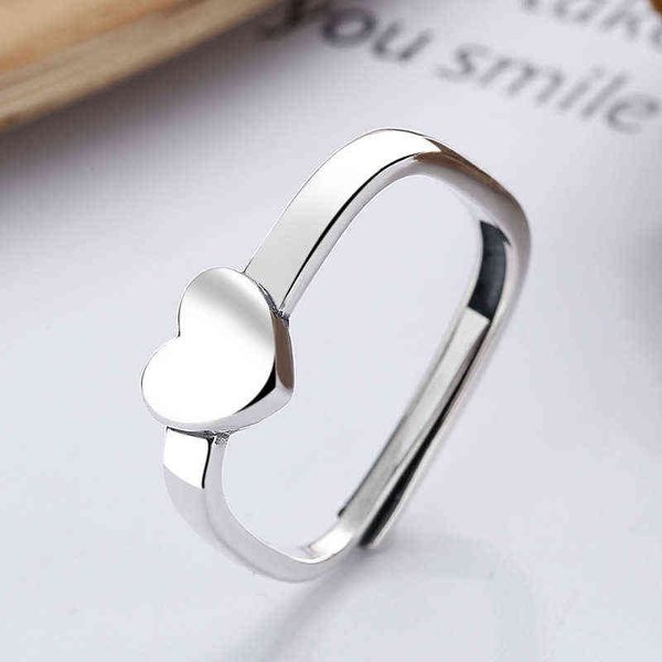 yunchaoxuan designer rings version simple small fresh square love smooth face versatile open female, Silver
yunchaoxuan designer rings version simple small fresh square love smooth face versatile open female, Silver