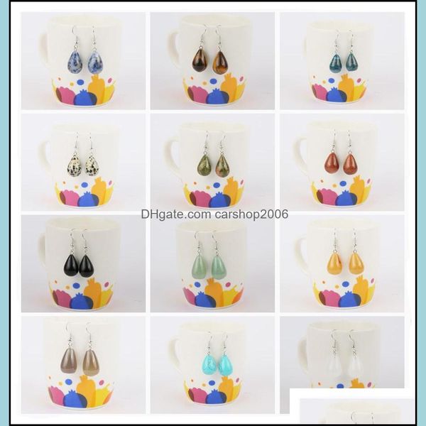 other earrings jewelry wholesale waterdrop for ladies handmade natural stone drop-shaped earring mixed drop delivery dhrf7, Golden;silver
other earrings jewelry wholesale waterdrop for ladies handmade natural stone drop-shaped earring mixed drop delivery dhrf7, Golden;silver