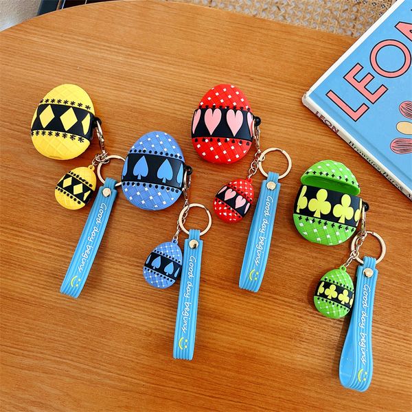 cute 3d cartoon sweets egg silicone cases for airpods 1 2 earphone wireless charging headphones protective cover with pendant
cute 3d cartoon sweets egg silicone cases for airpods 1 2 earphone wireless charging headphones protective cover with pendant