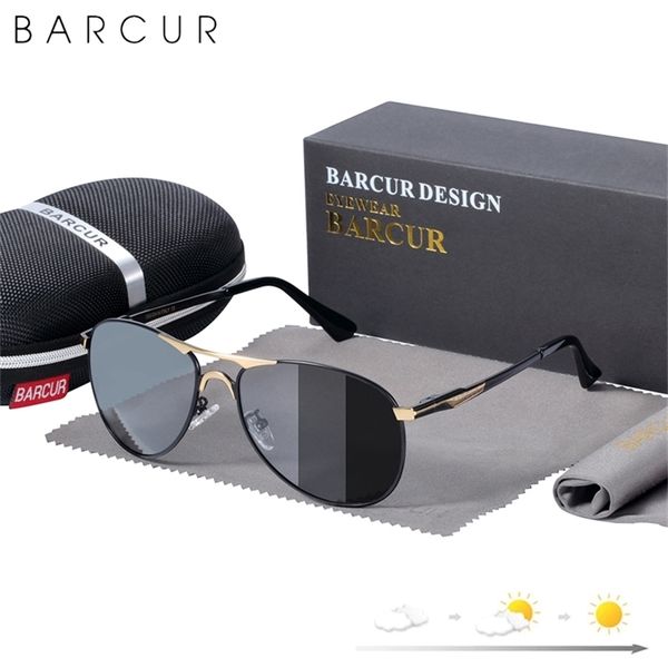 barcur pochromic sunglasses men brand designer polarized glasses driving mens uv400 220518, White;black
barcur pochromic sunglasses men brand designer polarized glasses driving mens uv400 220518, White;black