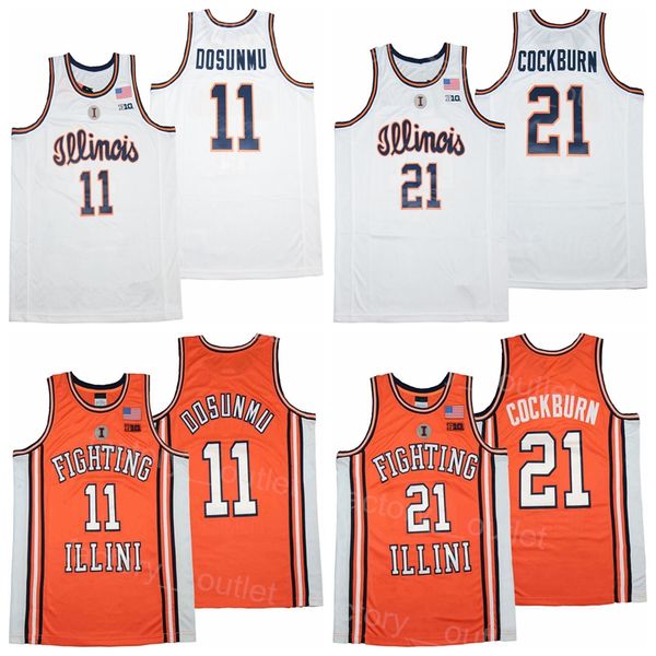 ncaa college illinois fighting illini basketball 11 ayo dosunmu jersey 21 kofi cockburn university all stitched team color orange white for, Black
ncaa college illinois fighting illini basketball 11 ayo dosunmu jersey 21 kofi cockburn university all stitched team color orange white for, Black