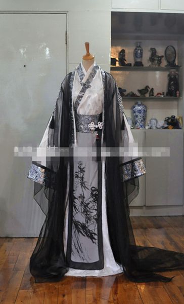 mascot doll costume tao zui black white bamboo ink print male costume ancient chinese childe emperor costume for men vocaloid, Red;yellow
mascot doll costume tao zui black white bamboo ink print male costume ancient chinese childe emperor costume for men vocaloid, Red;yellow