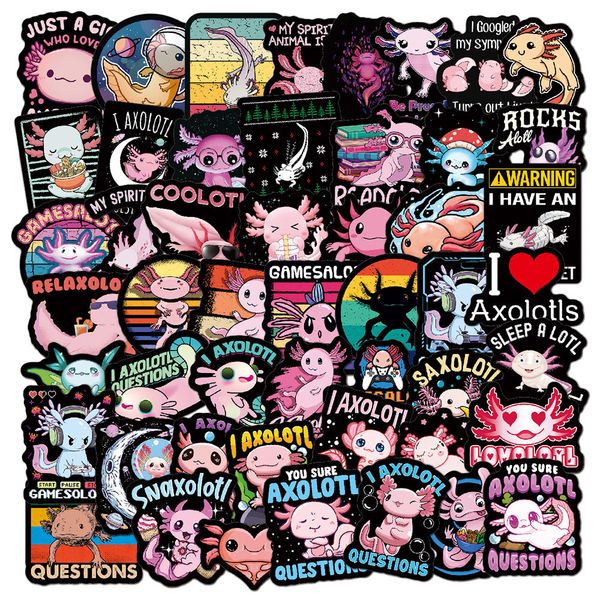 new waterproof 10/30/50/100pcs cute animal axolotl graffiti stickers cartoon decals water bottle lapfridge scrapbook diary sticker kids toy
new waterproof 10/30/50/100pcs cute animal axolotl graffiti stickers cartoon decals water bottle lapfridge scrapbook diary sticker kids toy