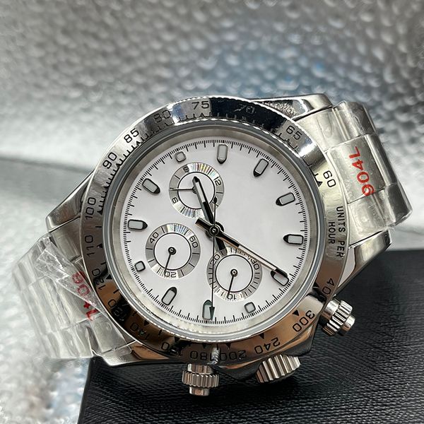 luxury roles watches daytonas watches men's 40mm automatic mechanical 904l all stainless steel ceramic folding buckle waterproof super, Silver
luxury roles watches daytonas watches men's 40mm automatic mechanical 904l all stainless steel ceramic folding buckle waterproof super, Silver