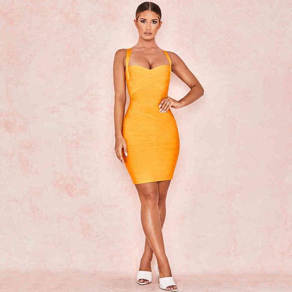 summer style spaghetti strap elegant above knee party club wear sheath bodycon bandage dress fashion women dress orange 210414, Black;gray
summer style spaghetti strap elegant above knee party club wear sheath bodycon bandage dress fashion women dress orange 210414, Black;gray