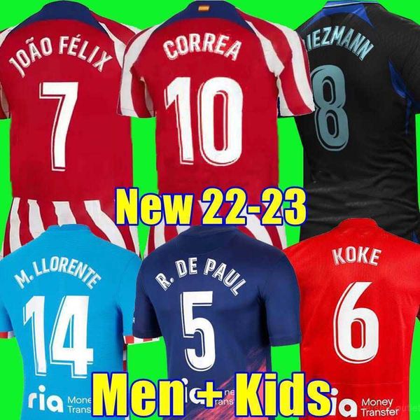 soccer jerseys 21 22 23 joao felix 2021 2022 2023 m. llorente correa camiseta football shirts uniforms men kids kit griezmann r. de paul, Black;yellow
soccer jerseys 21 22 23 joao felix 2021 2022 2023 m. llorente correa camiseta football shirts uniforms men kids kit griezmann r. de paul, Black;yellow