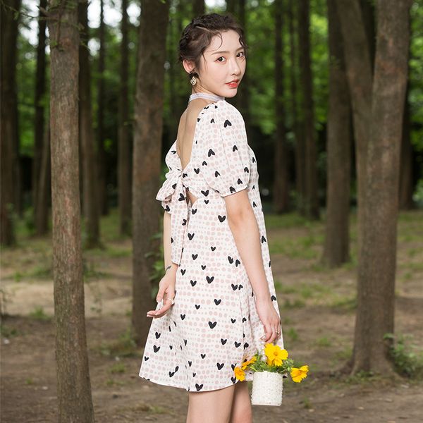 butterfly knot back print dress temperament thin floral skirt square neck high waist resort casual small skirt, Black;gray
butterfly knot back print dress temperament thin floral skirt square neck high waist resort casual small skirt, Black;gray