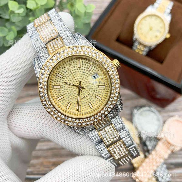 luxury r designer o l wristwatch e x diamond watches ring full star steel band watch women's fashion and elegant temperament, Slivery;brown
luxury r designer o l wristwatch e x diamond watches ring full star steel band watch women's fashion and elegant temperament, Slivery;brown