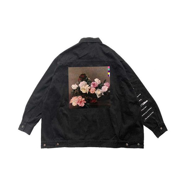 men's jackets raf flower denim jacket loose high street fashion brand european and american street heavy american cardigan jacket overs, Black;brown
men's jackets raf flower denim jacket loose high street fashion brand european and american street heavy american cardigan jacket overs, Black;brown