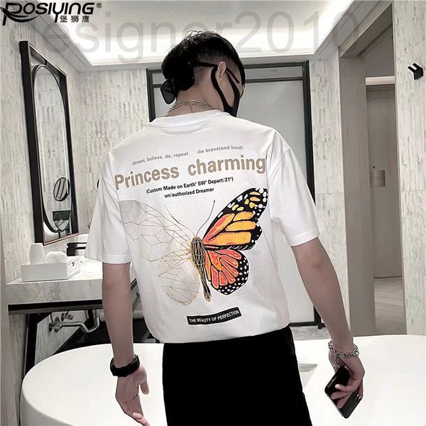 men's t-shirts designer t-shirt men's fashion summer 2021 new super fire net red body short sleeve round neck butterfly printed cl, White;black
men's t-shirts designer t-shirt men's fashion summer 2021 new super fire net red body short sleeve round neck butterfly printed cl, White;black